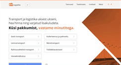 Desktop Screenshot of etslogistika.ee
