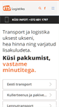 Mobile Screenshot of etslogistika.ee